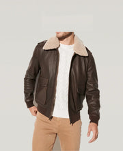 Curtis Leather A-2 Bomber Jacket