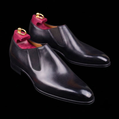 Piacenza Black Demi Chelsea Shoes