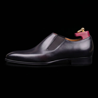 Piacenza Black Demi Chelsea Shoes