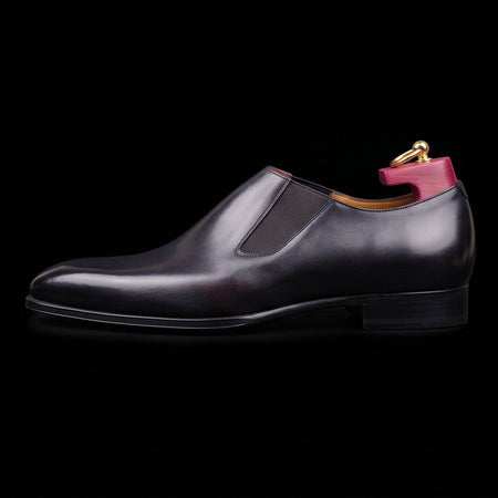 Piacenza Black Demi Chelsea Shoes