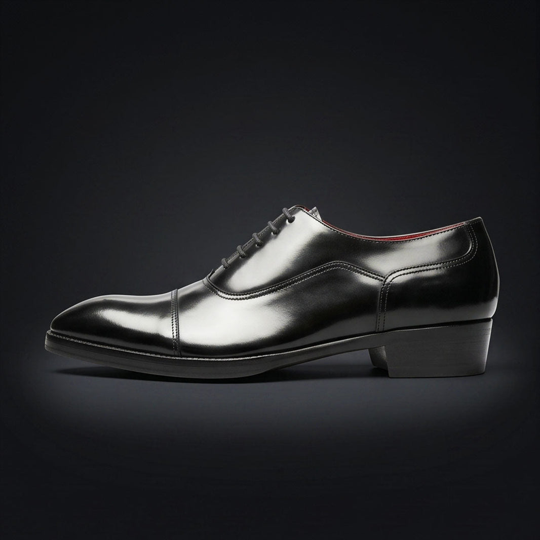 Verona Classic Captoe Oxford - Black