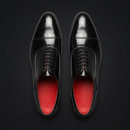 Verona Classic Captoe Oxford - Black
