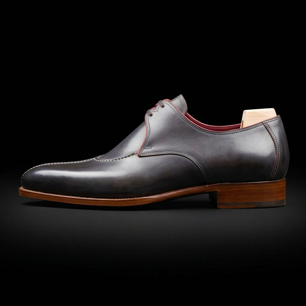 Ravenna Black Leather Luxury Shoes