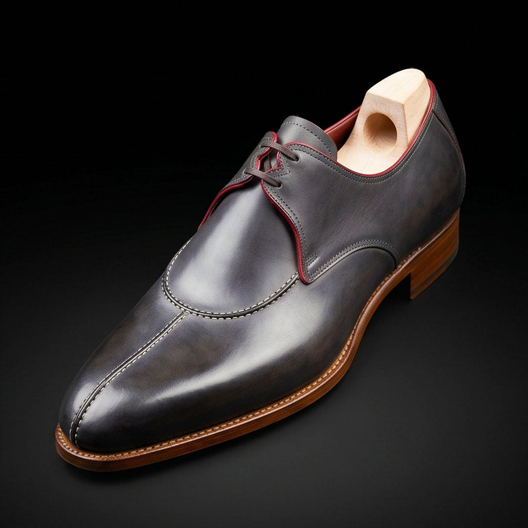 Ravenna Black Leather Luxury Shoes