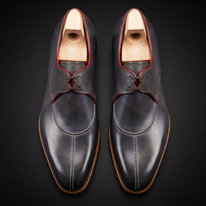 Ravenna Black Leather Luxury Shoes
