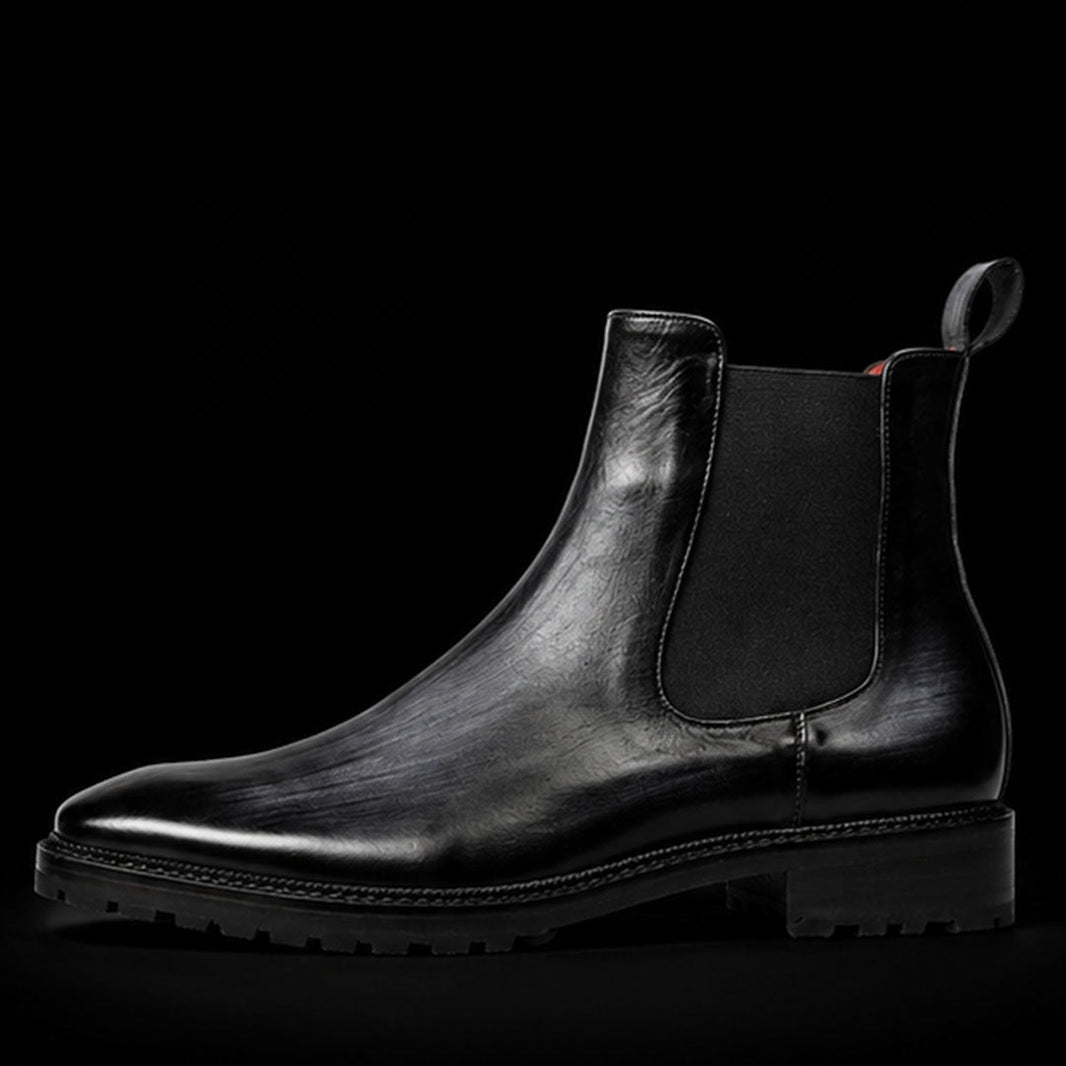 Meda Chelsea Boots- Grey