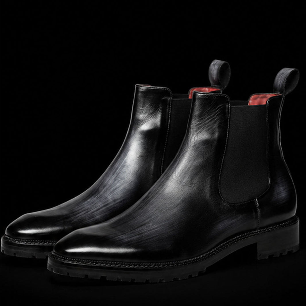 Meda Chelsea Boots- Grey
