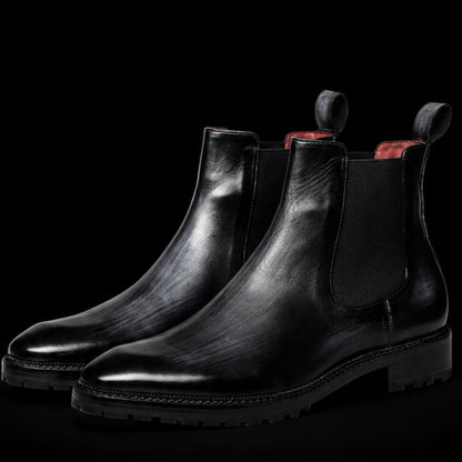 Meda Chelsea Boots- Grey