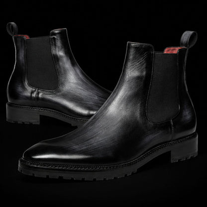 Meda Chelsea Boots- Grey