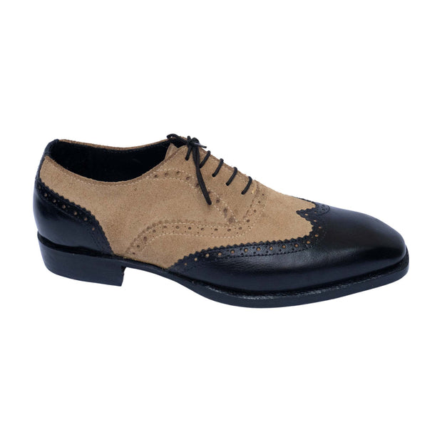 Men's Leather Wingtip Brogue Oxford Shoes