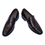 Handmade Men's Leather Penny Loafers