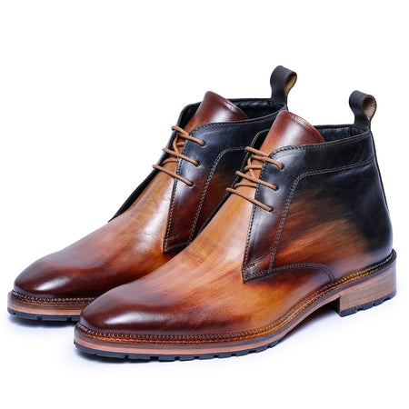 Erba Classic Chukka Boots- Tan